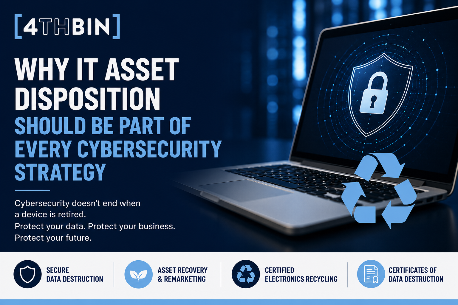 Why IT Asset Disposition Should Be Part of Every Cybersecurity Strategy