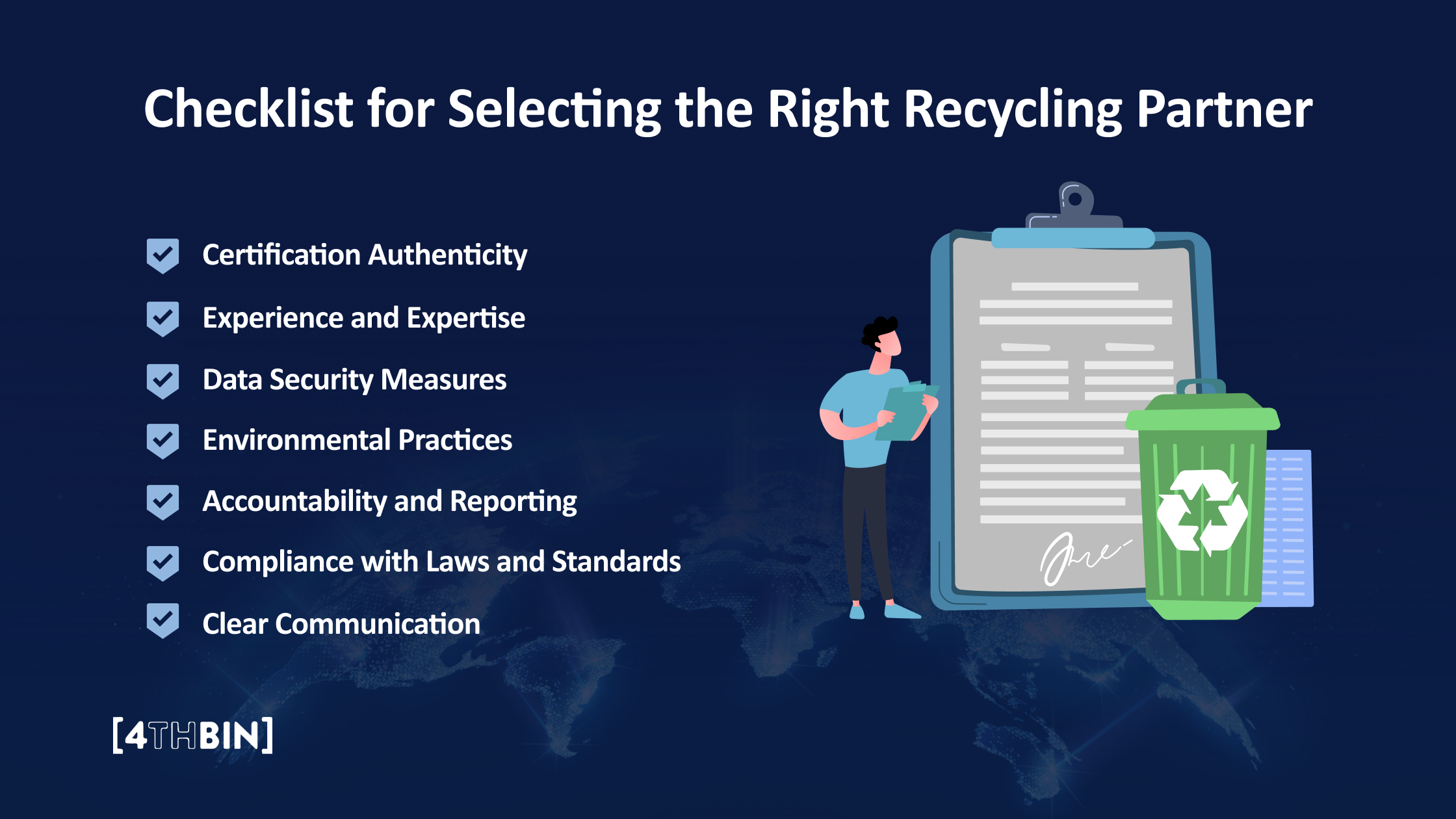 Checklist for Selecting the Right Recycling Partner