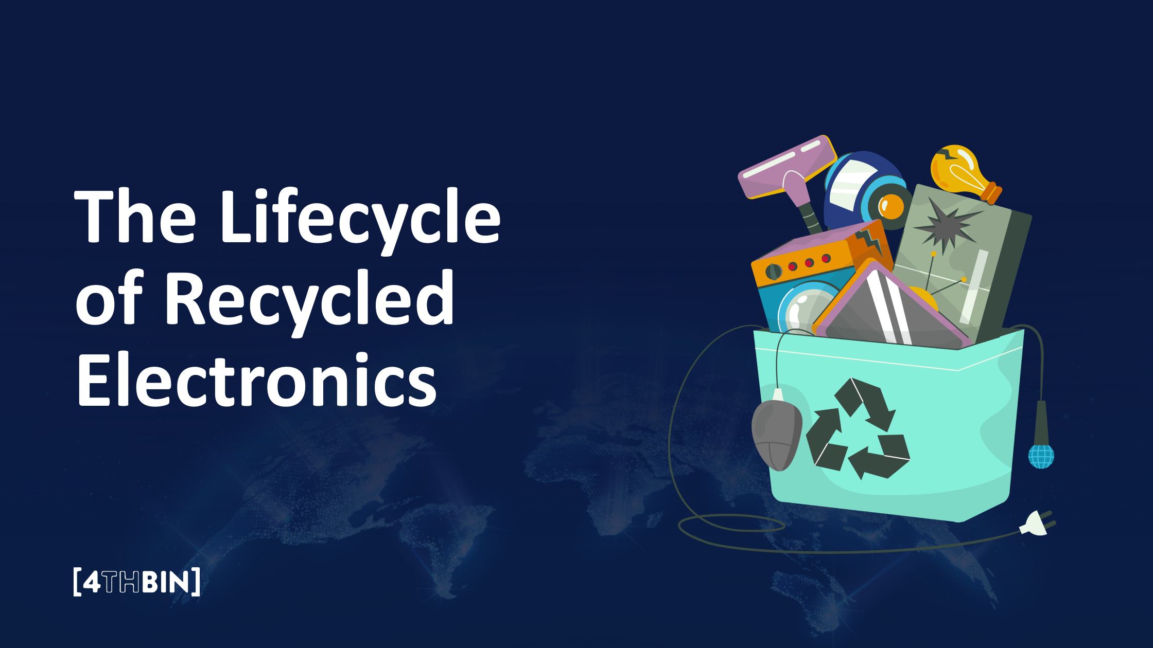Lifecycle of recycled electronics