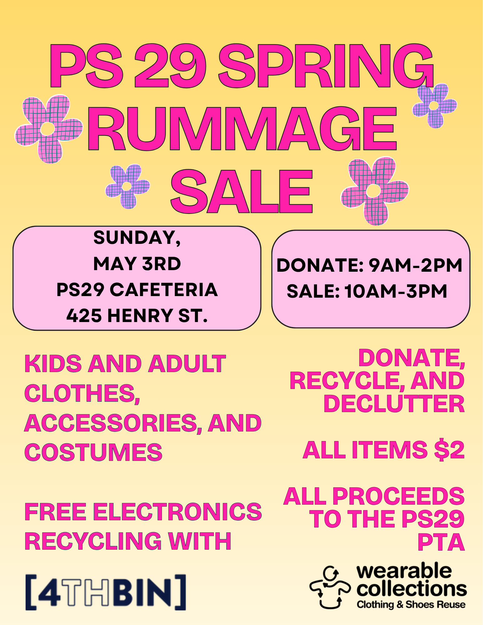 We’re excited to invite you to a community electronic recycling event