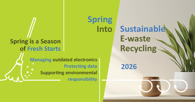 Spring Into Sustainable E-waste Recycling