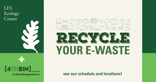 Join 4THBIN and the Lower East Side Ecology Center this fall for a series of free community e-waste recycling events across New York City.