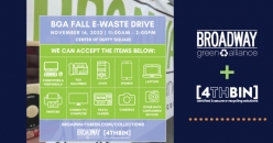 4THBIN and BGA Team Up for a Fall 2022 E-Waste Recycling Event
