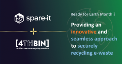 4THBIN and Spare-it team up to provide innovative e-waste recycling