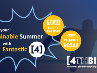 This summer, power up with 4THBIN and give your unused tech a heroic send-off.